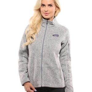 Patagonia better sweater full zip women’s large color grey